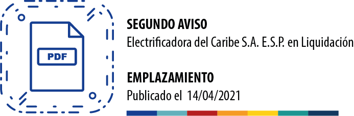 Segundo Aviso - Emplazamiento - Evidencia