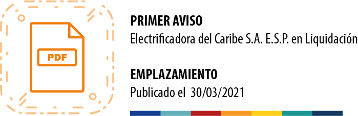 Primer Aviso - Emplazamiento - Evidencia